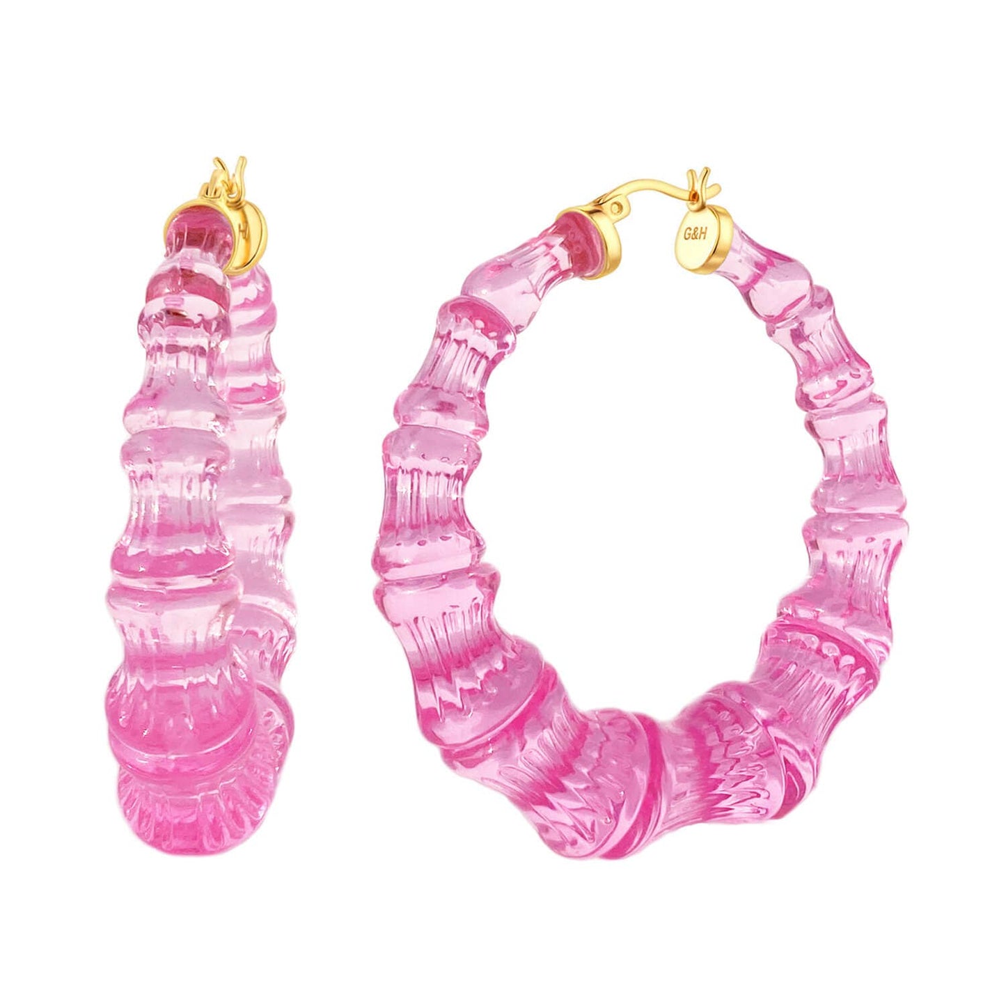 STRAWBERRY BAMBOO HOOPS